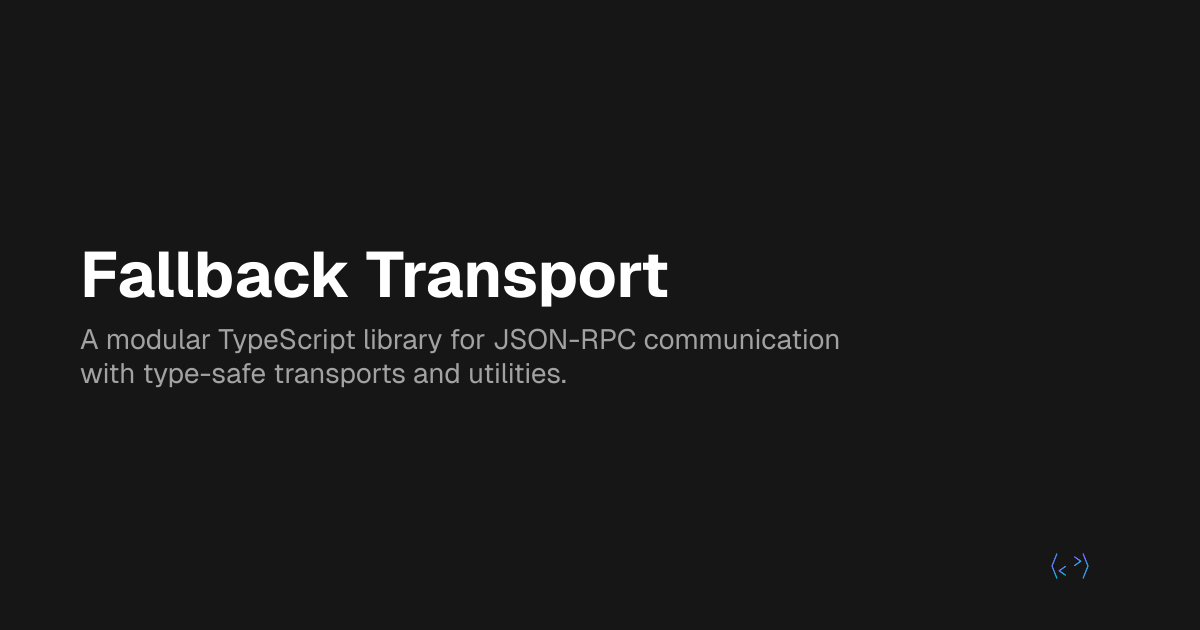 Fallback Transport - rpckit